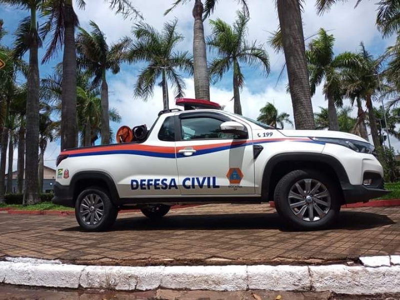 Bocaina recebe  nova viatura para a Defesa Civil Municipal 