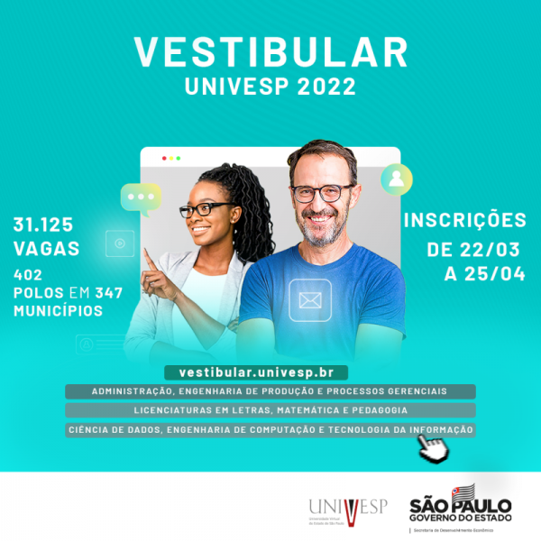 VESTIBULAR UNIVESP 2022 - POLO BOCAINA